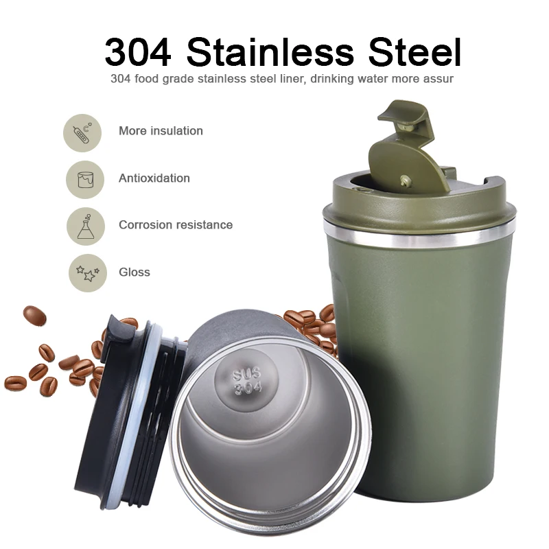 Smart Temperature Sensor Display Water Bottle Electric Led Digital Intelligent Tumbler Coffee Mug Stainless Steel Cup With Lid