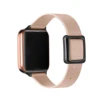 Pink sand-black buckle