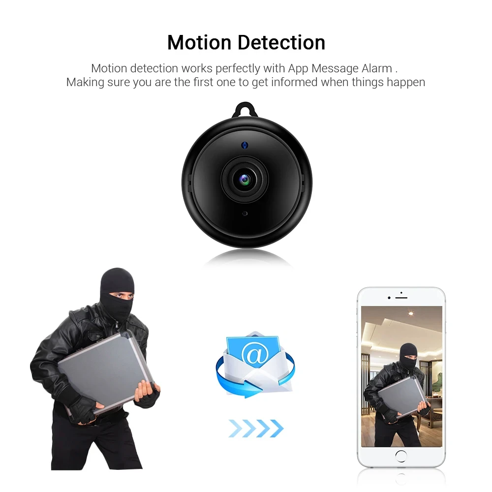 V380 Pro HD 1080P Wireless Indoor Night Vision Two Way Audio