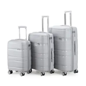 Business Style Maletas De Viaje Set Child Suitable Travelling Suitcase Luggage Suite Case Zipper Opening Caster for Holidays