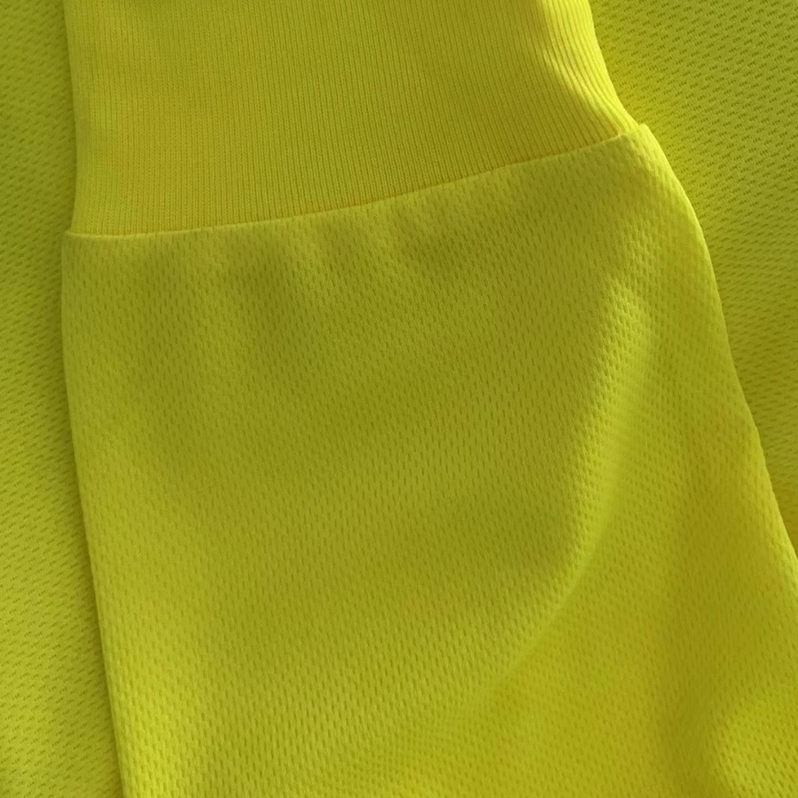 Ansi Class 3 safety shirt work wear fluorescent yellow Construction engineer Safety Long Sleeve Hi Vis shirts