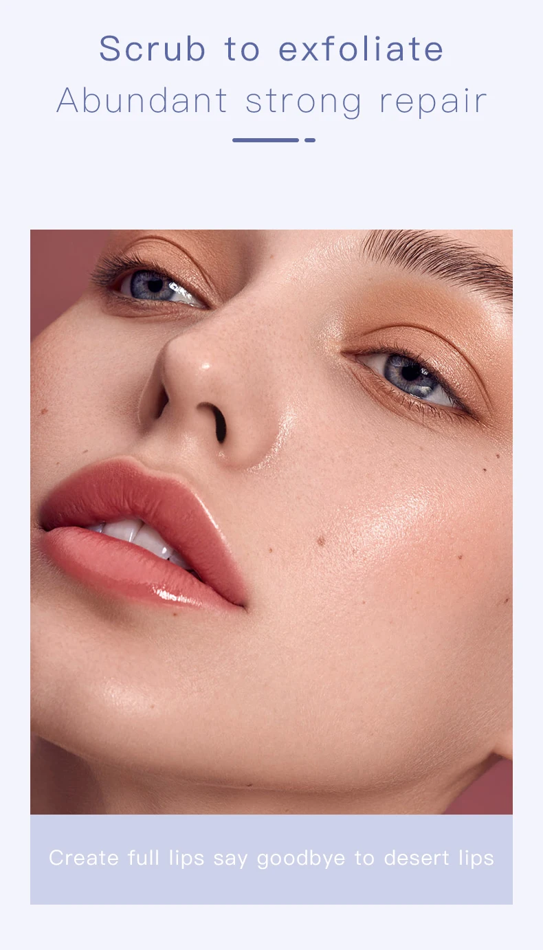 Pudaier Oem Wholesale Lip Scrub Private Label Natural Organic Vegan