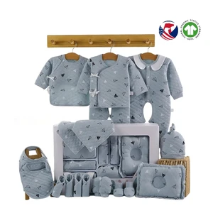Wholesale 18 - 21PCS  0-1YEAR Baby Sleepwear Package Newborn Clothes 100% Cotton Baby Clothes Gift Set