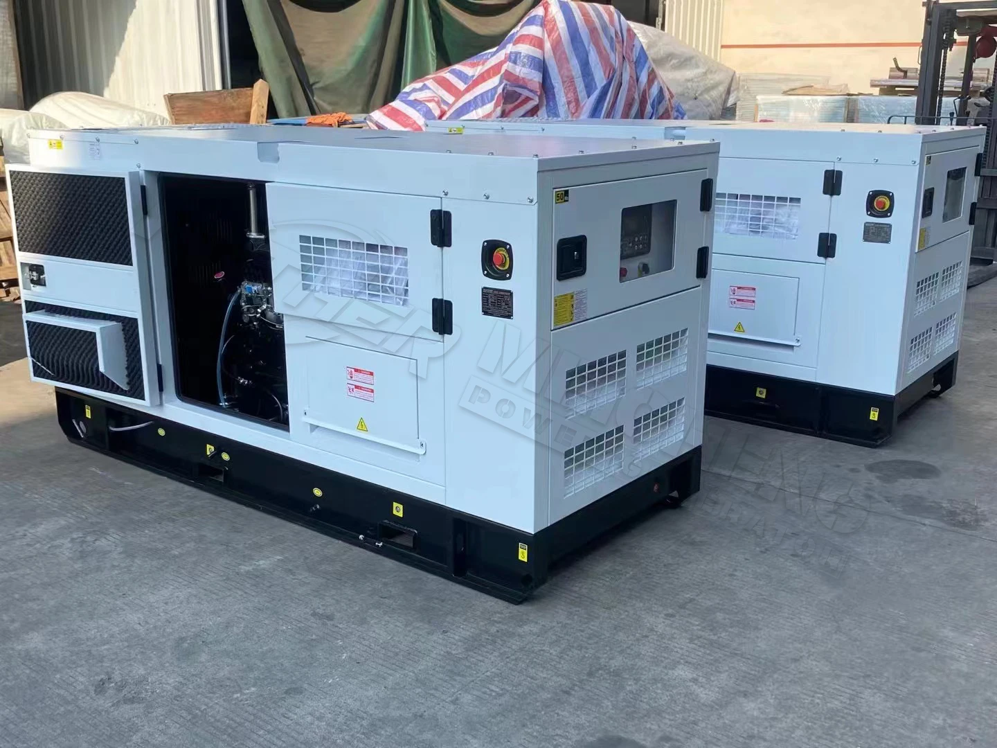 product 20kw 25kw 30kw 40kw 50kw dynamo alternator diesel gensets 100kw 200kw 500kw  diesel silent generator super  low noise level-5