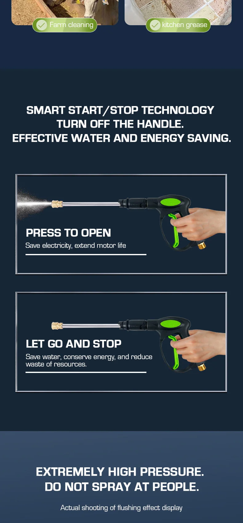 product 1800w 100 130bar handheld  high pressure washer portable high pressure washer for home car washing-10