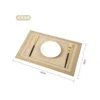 Beige-double frame 45*30cm