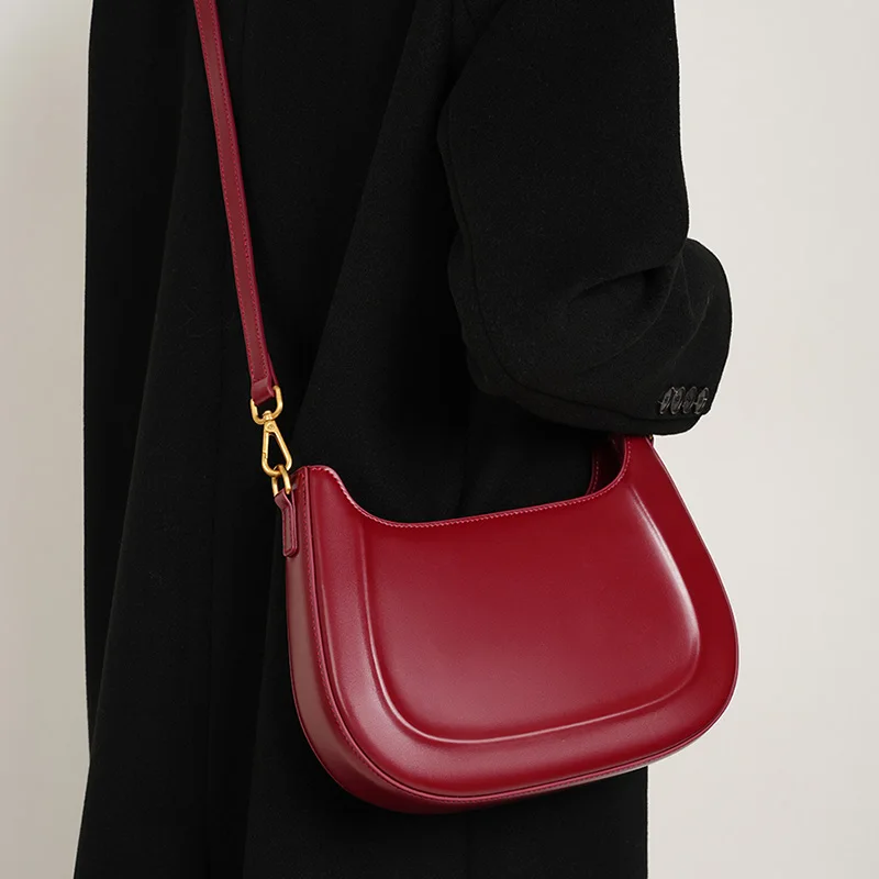 Cow Skin Handbags Ladies Women Hand Messenger Bags for Women Lady Brown Black White Cow Leather Crossbody Shoulder Bags