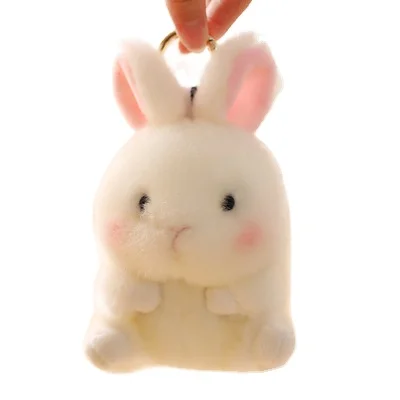 Симпатичная Панда Кролик курица Дельфин свинка кукла брелок Подвеска в сумку хомяк плюшевая игрушка маленькая