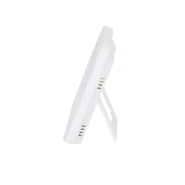 Factory Hot Selling LCD Display Slim Digital Tabletop Desk Alarm Clock Temperature Humidity Hygrometer for Bedroom Living Room