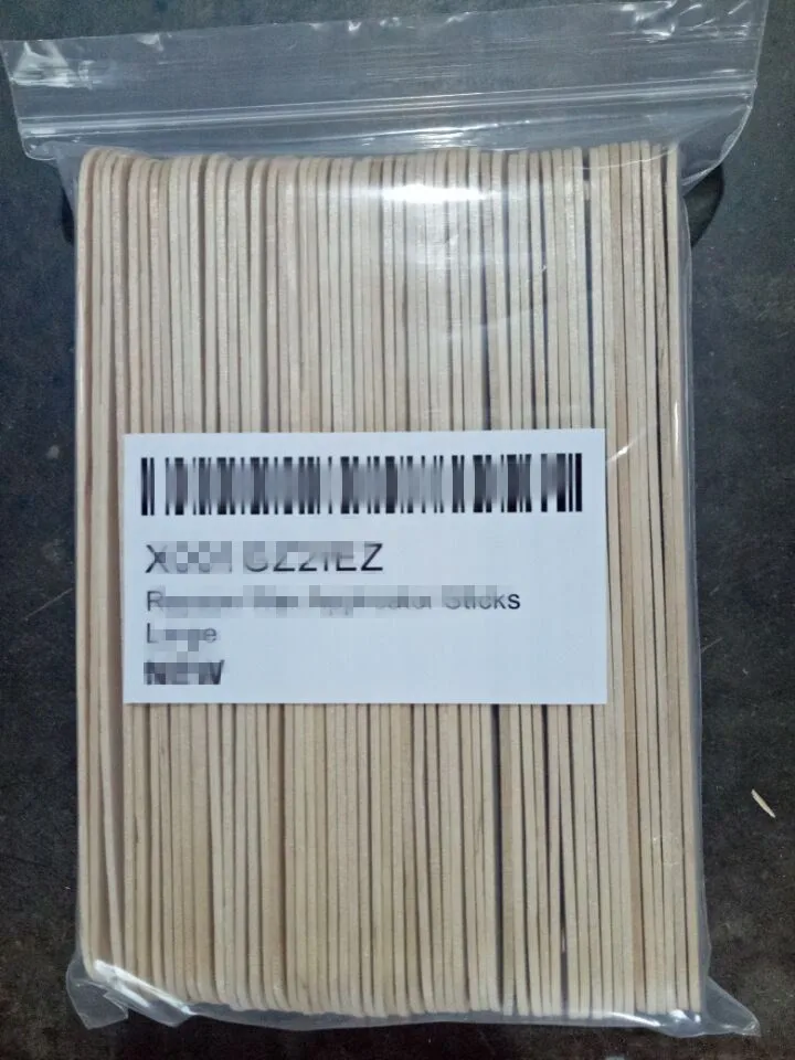 Custom Wooden / Bamboo Small Mini Spatula Cosmetics Spatulas Disposable