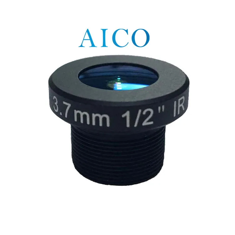 1/2 Inch F1.3 3.7mm Wide-Angle M12 CCTV Lens for TOF Camera