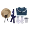 Full set (dress, bow, gloves, hat)