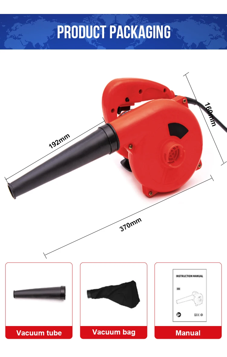 Leaf Blower, RYNEX, Portable, 450W - detail 8