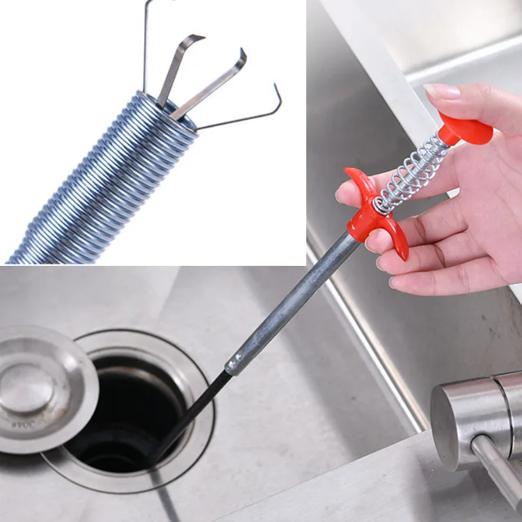 1pc Drain Hook Cleaning Tool, Hair Catcher For Sink & Pipe