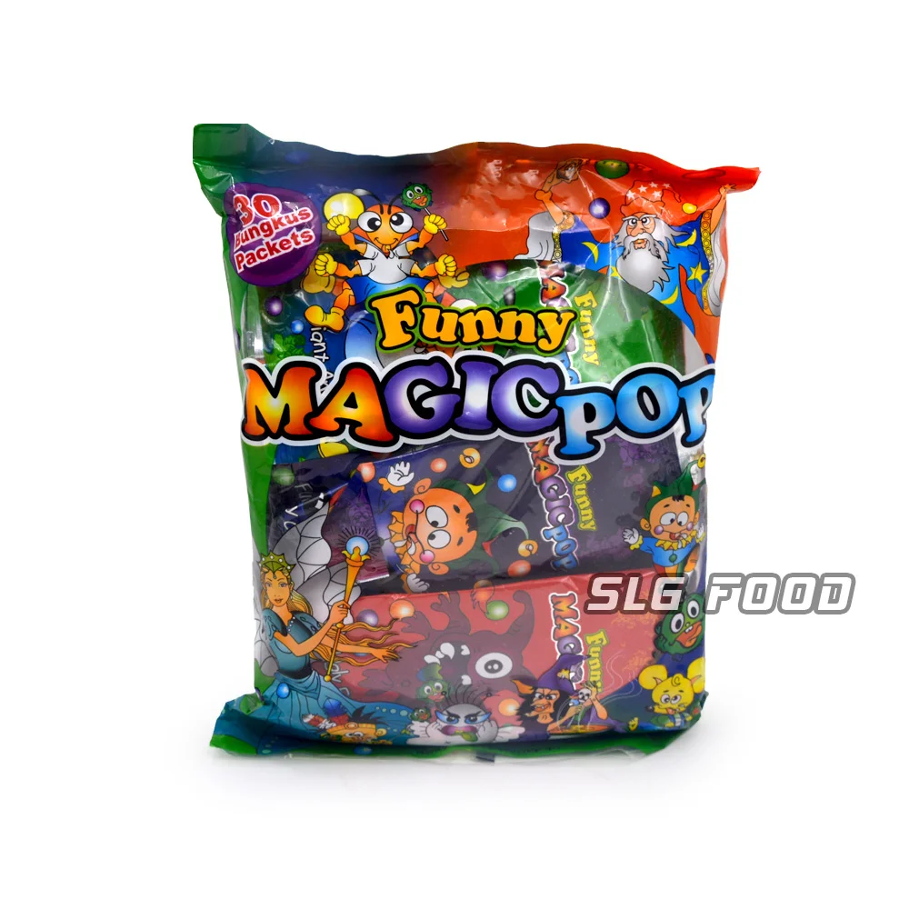 Wholesale Custom Private Label Magic Pop Popping Candy with Foot Lollipop