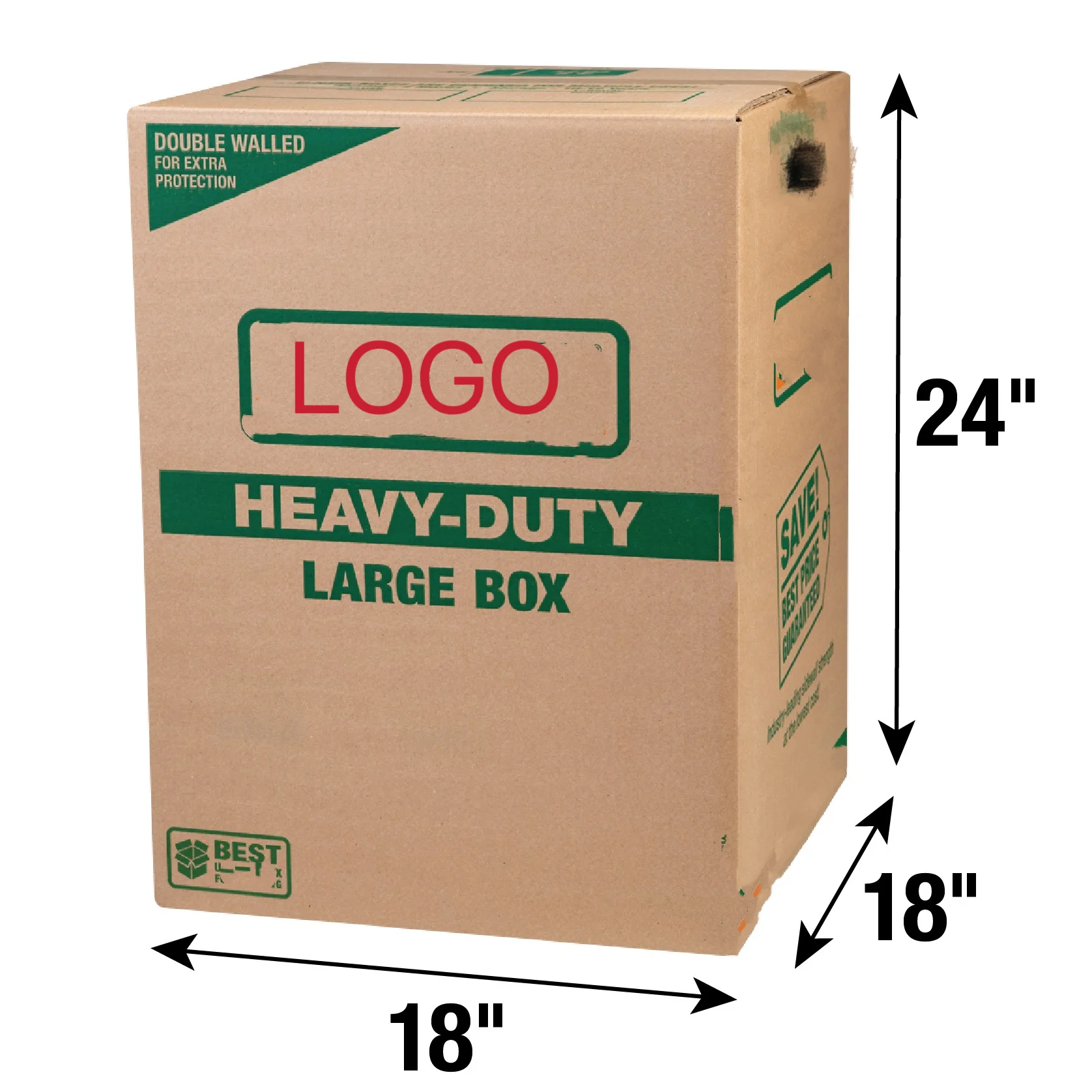 Corrugated Moving Boxes Wholesale Stackable Reusable Custom logo Brown Shipping Box 3 5 Layers Package Carton Boxes