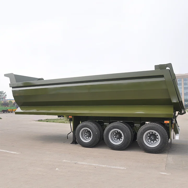 Berkley 3 4 Axle Heavy Duty 60 Cubic Meter Tractor Dumper Cargo Trailer