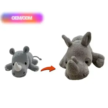Custom Plush Toy Hippos Custom Design  Personalized Stuffed Animal Backpack Keychain Soft Toys Plush Anime Custom Plush