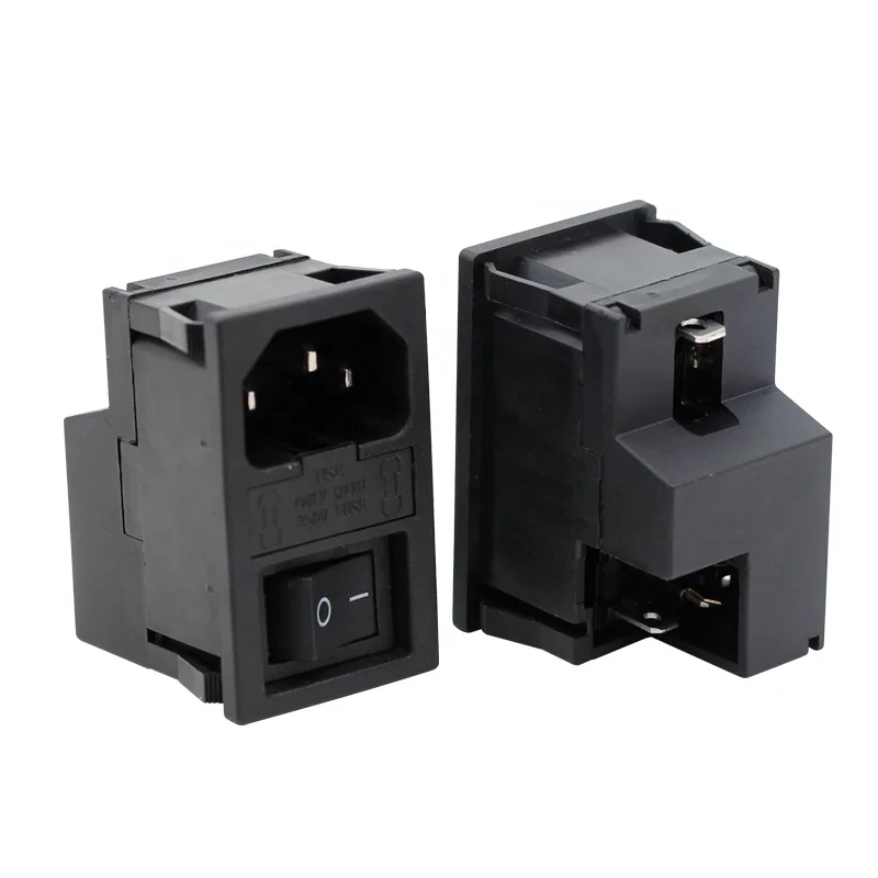 10a 250v Push Button Switch Medical 2 Fuses C14 Power Socket Buy C14