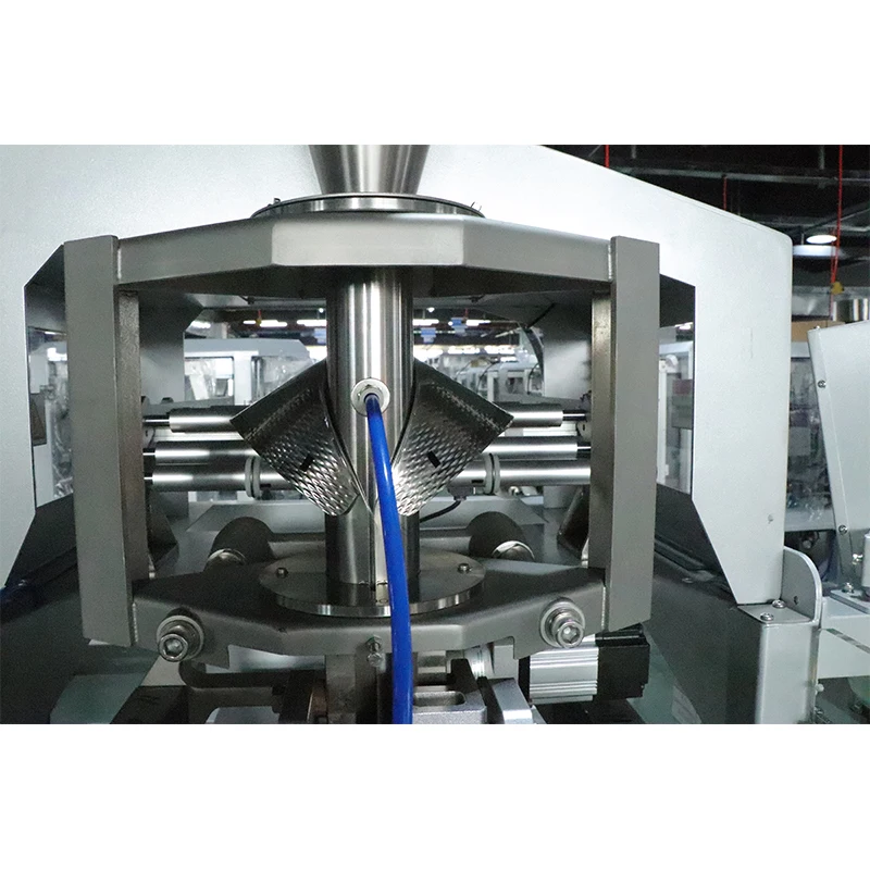 Automatic Ice Cube Bag Filling Packaging Machine Small Ice Block Tube 1kg 3kg 5kg Weighing Packing and Sealing Machine