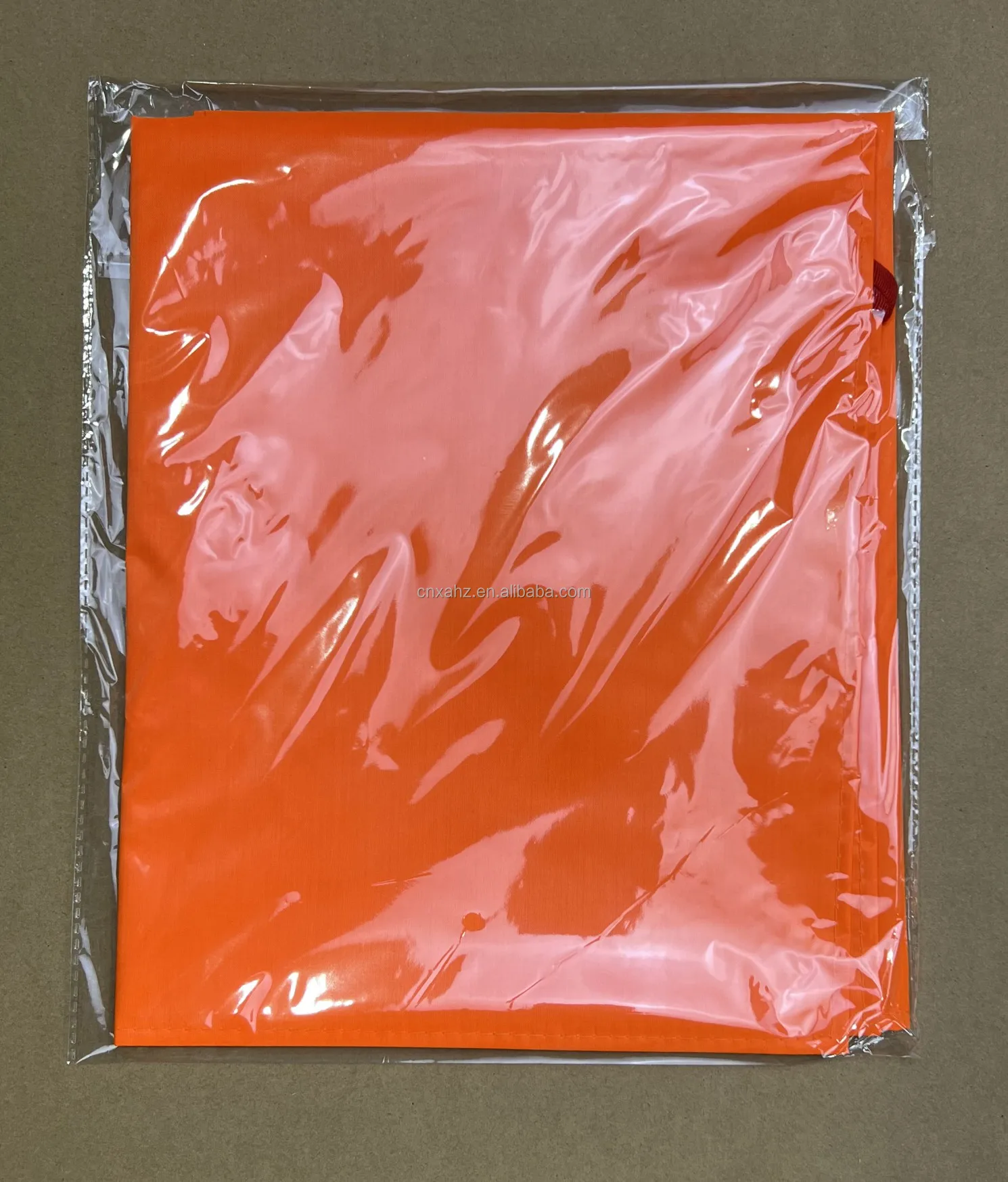 Kitchen Apron Durable Waterproof Antioil Antialkali Industrial Orange