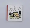 A house on a rainy day