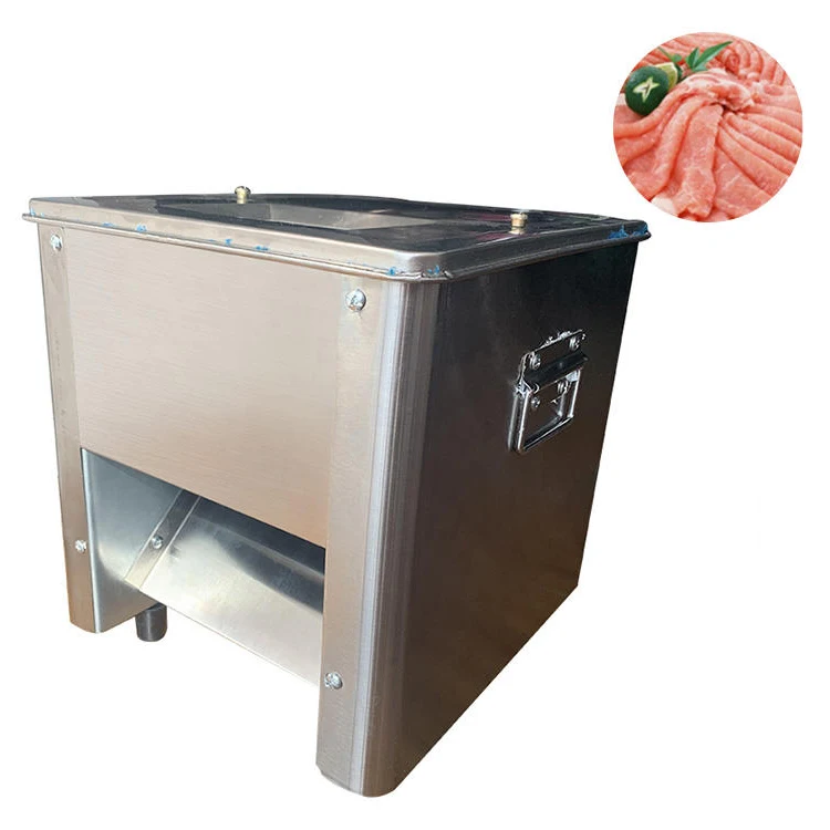 Small Home Use Meat Cutting Slicing Machine Mini Portable Beef Meat Cutter Dicing Machine Electric Meat Slicer Cutter
