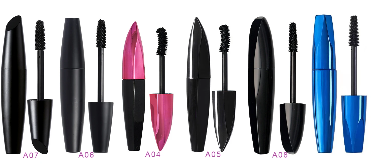 Pink Mascara Aluminum Tube 4d Silk Fiber Eyelash Createyourownbrand