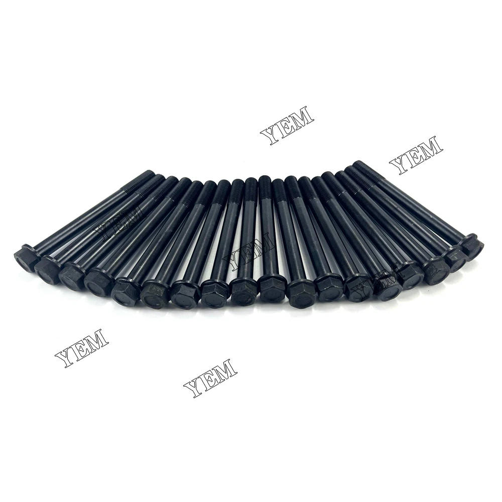 For Kubota V3307 Cylinder Head Screw 1G772-03450 Engine Parts 3