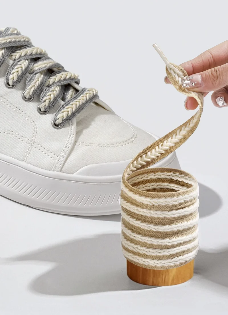 Lacci Larghi Lacci Scarpe 140 Cm Lacci Per Scarpe Piatte Di Nuovo