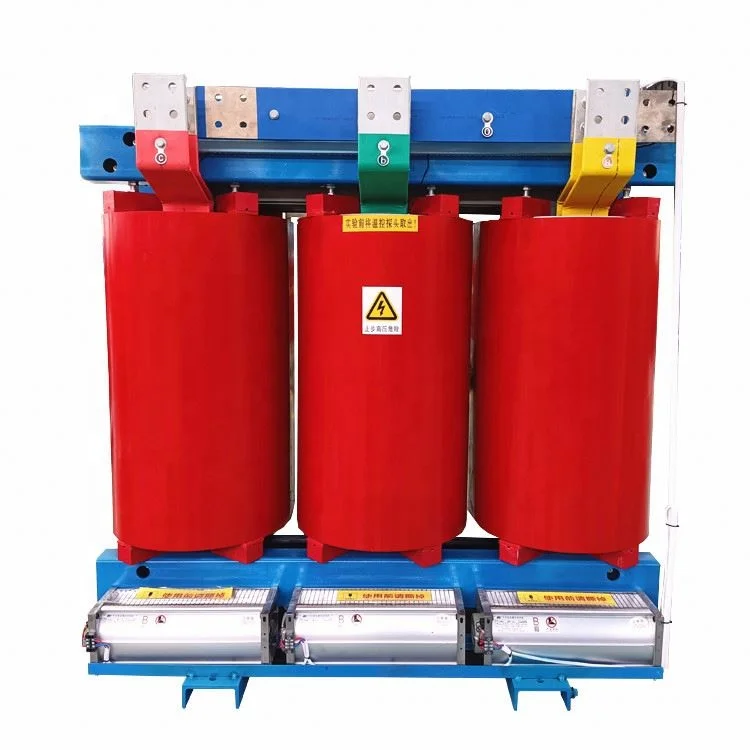 Factory Direct 35-Year Manufacturer Power Transformer ANAF Cooling Fans Cast Resin 100 KVA Dry Type Resin Transformer