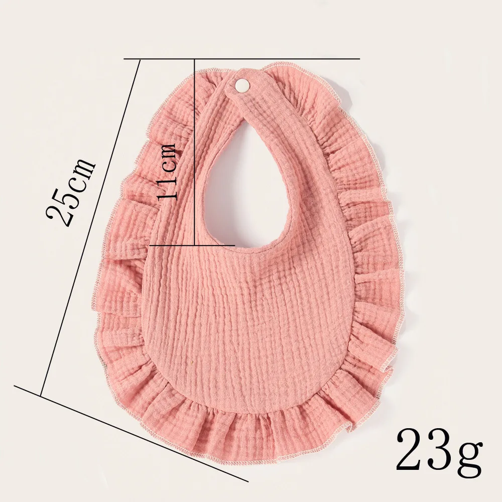 baby smock bib OEM baby bibs cotton water proof reusable bandana cotton soft baby bibs have existing pattern ready to ship cotto manufacture