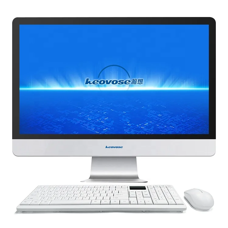 18.5 Inch Core I3 I5 I7 All-In-One Desktop PC Cheap Bilgisayar LED Touch Screen AIO Business Gaming Gamer Barebone Computer