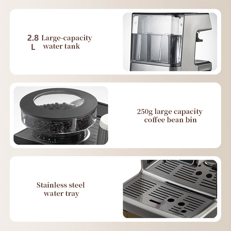 Coffee Machine Body Stainless Steel Body Espresso Machine - Hot Sale Coffee Tools