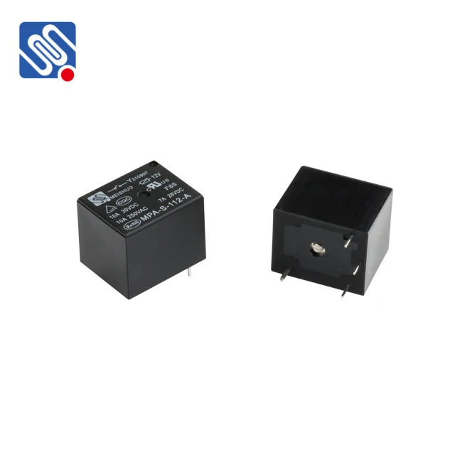 Meishuo MPA-S-112-A Micro Rele Small Relay 12v 10a Mini Hf3ff Relay 4 Pin Rele for Air Conditioner
