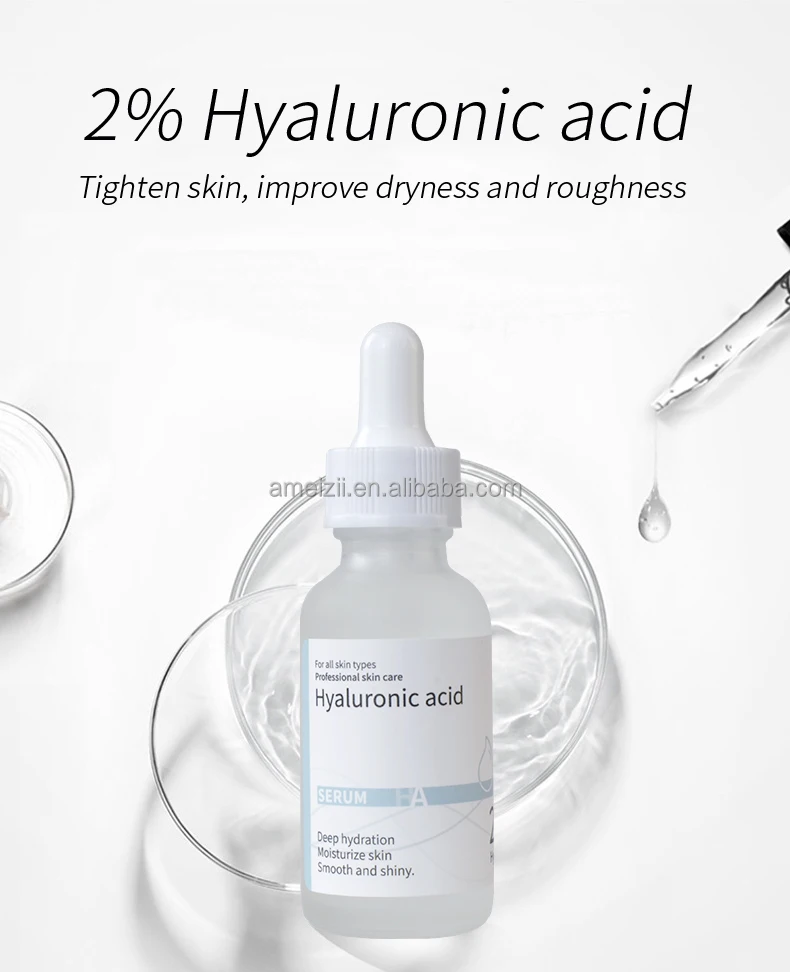 Wholesale Hyaluronic Acid Face Serum Skin Care Moisturizing Anti Aging ...