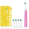 Pink 4 Brush Heads