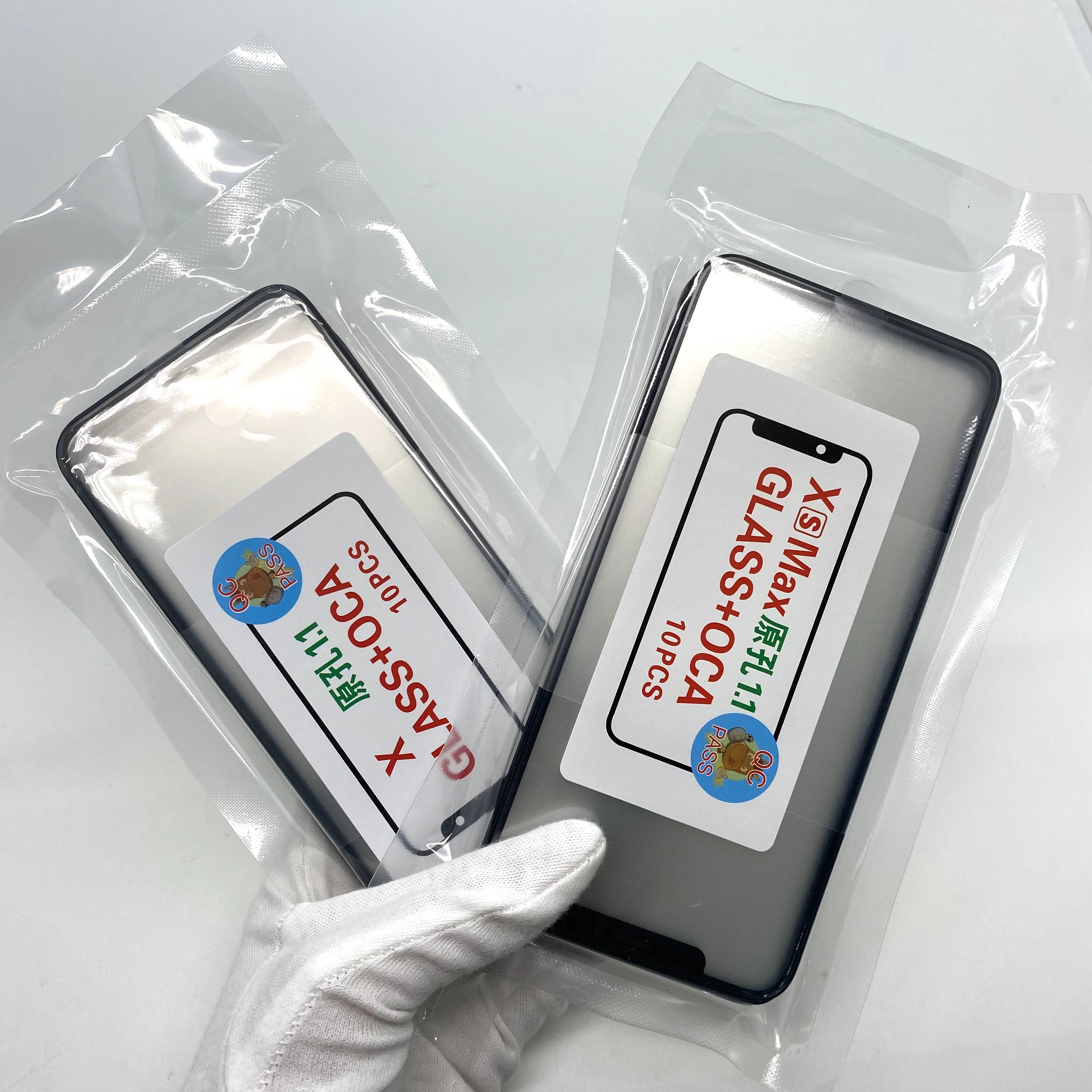 10 PCS iPartsAcheter pour iPhone X LCD Cadre Bezel Adhésifs Autocollants