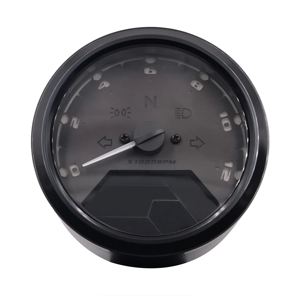 
Wholesale tachometer gauge motorcycle odometer dual speed LCD screen meter display digital motorcycle waterproof meter 