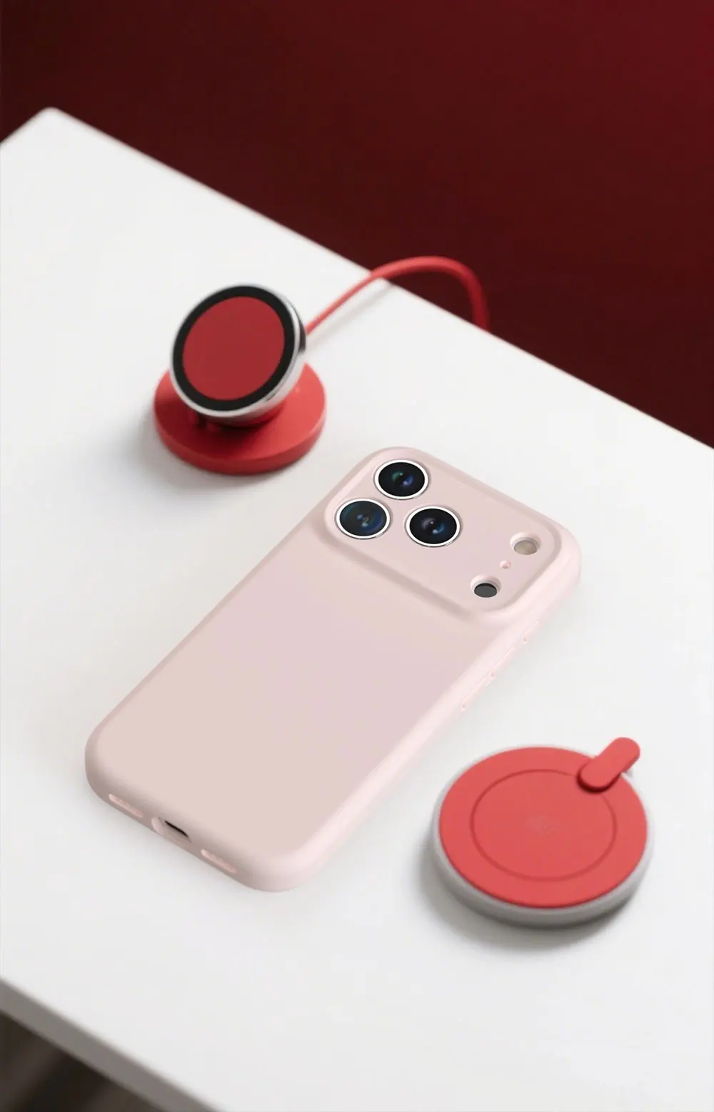product laudtec real liquid silicone phone cases pure colour magnetic ultra thin customized logo for iphone 17 air 16 pro max sjk1060-8