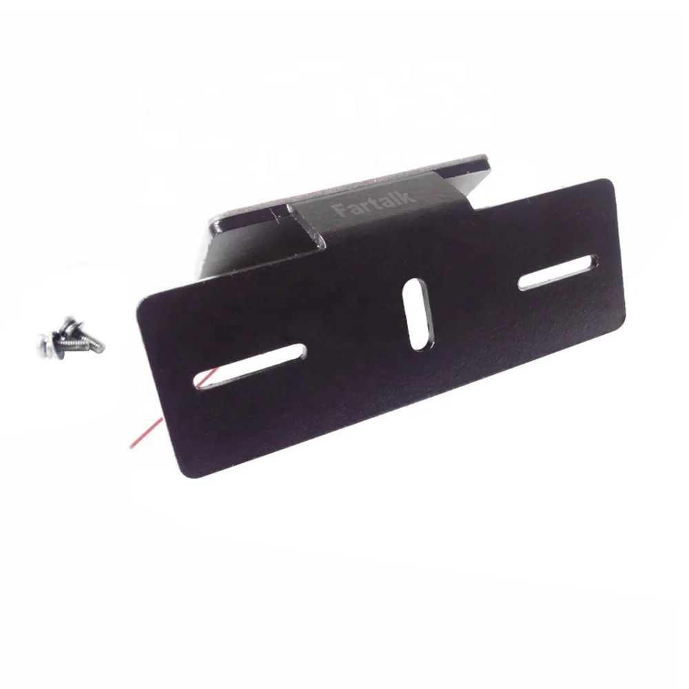 Support Métal Pour Micro Radio Mobile - Adhésif Puissant - Compatible IC-2730E, FT89020R Et Autres - Pour Voiture