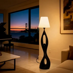 Factory Wholesale Modern Artistic Floor Lamp with Adjustable Lighting Unique Design for Living Room Bedroom Hotel Decor