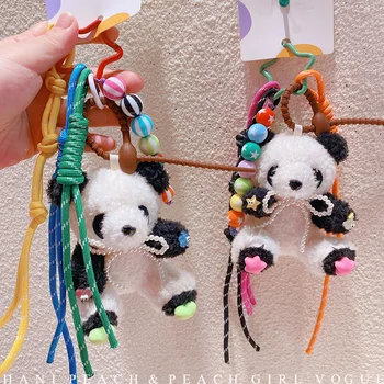 Panda Bag Charms & Accessories - Nylon Rope Bag Charm, Panda Plush Charms for Bags, Purse, and Keychains | Perfect Panda Gifts