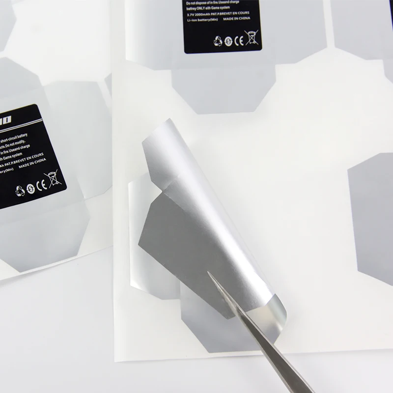 Custom Self Adhesive Label Printing Network Self Laminating Thermal Cable Electrical Tie Wire Printer Labels Tube Sticker