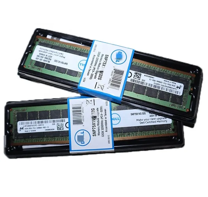 Orijinal 32GB TruDDR4 PC4-23400 Ecc 288-Pin RDIMM DDR4 4ZC7A08709 Ram DDR4 32GB 2933