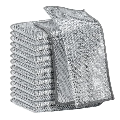 Multi-purpose Silver Wire Rag cleans Wipes cloth dishwashing