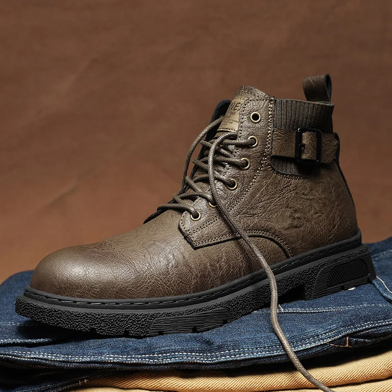 New model genuine leather mens casual dress shoes manufacturer breathable dress shoes