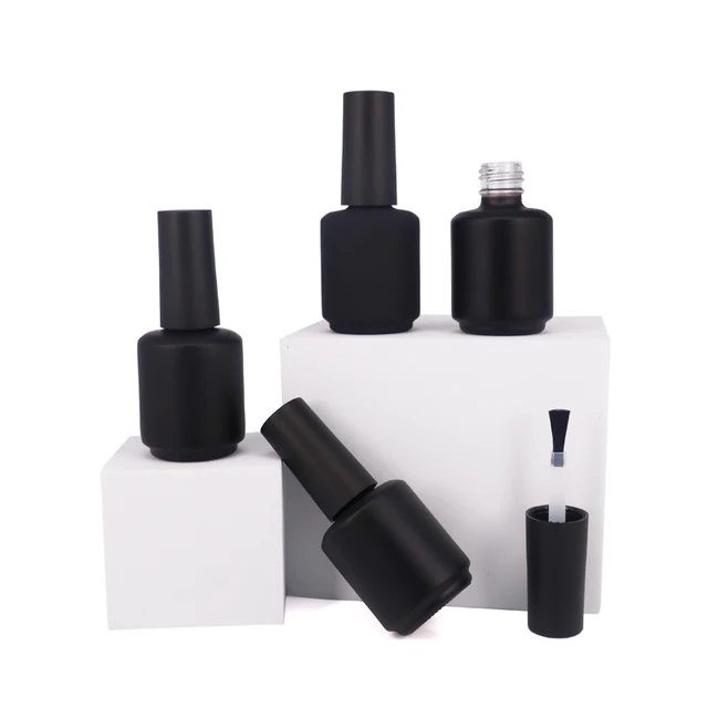 High Quality 15ml nail polish glue empty bottle, nail polish sample bottle, special use bottle for nails.