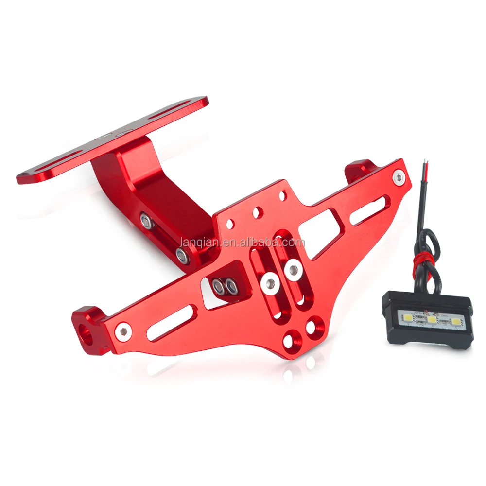 Мотоцикл Кронштейн номерного знака держатель рамка номерного знака со светодиодной кронштейн для Yamaha MT10 2016-2018 MT-10 2017 MT 10 FZ-10