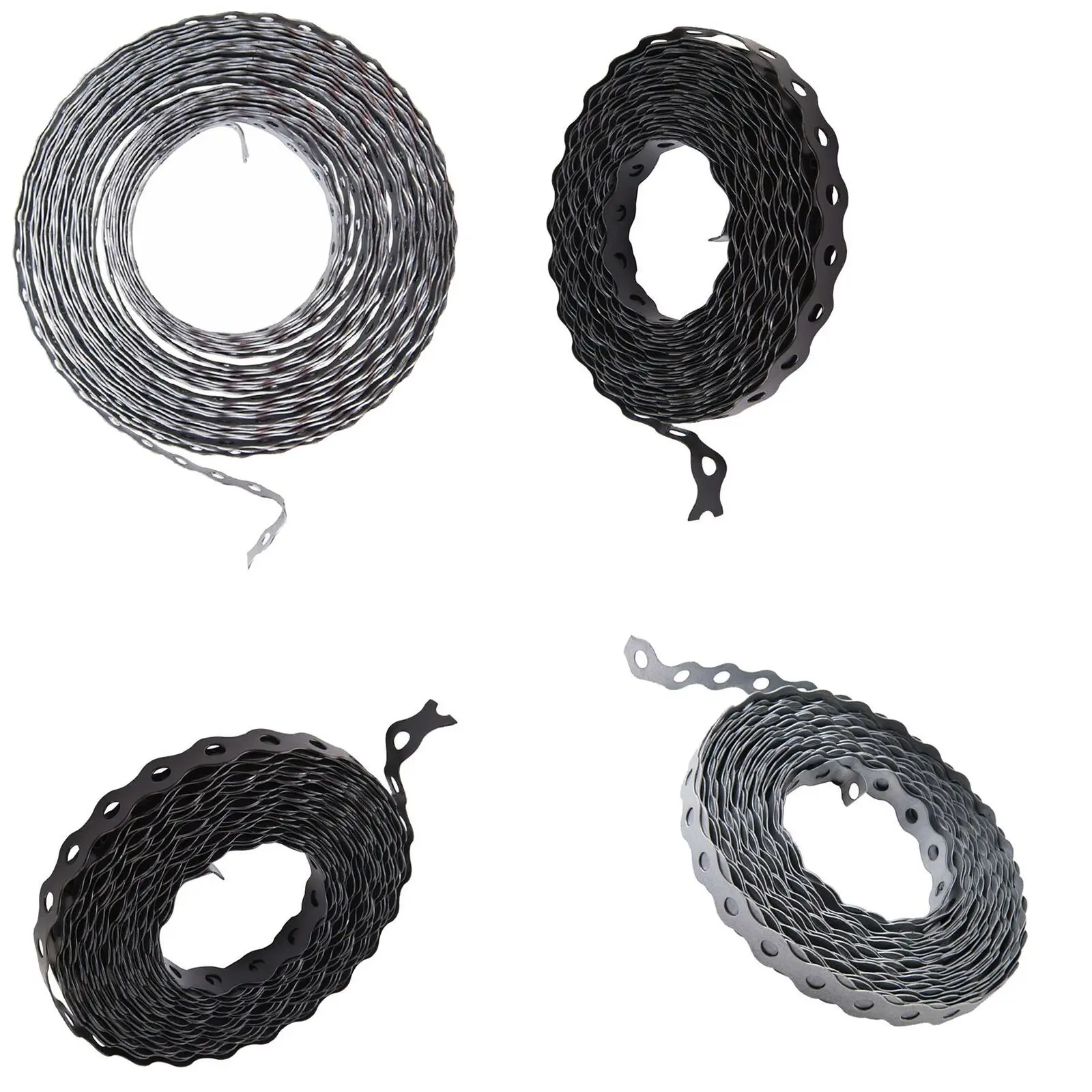 Black Plastic Packing Perforated Banding Iron Wire Rope Sling Fix ...